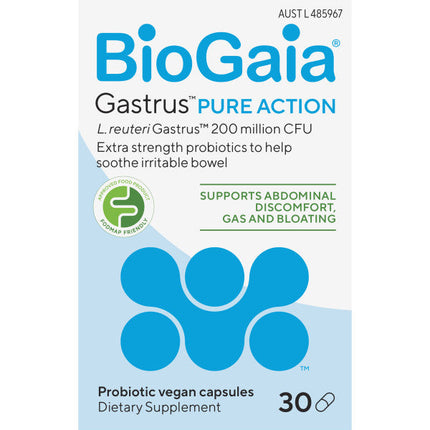 Biogaia Gastrus 30 Capsules