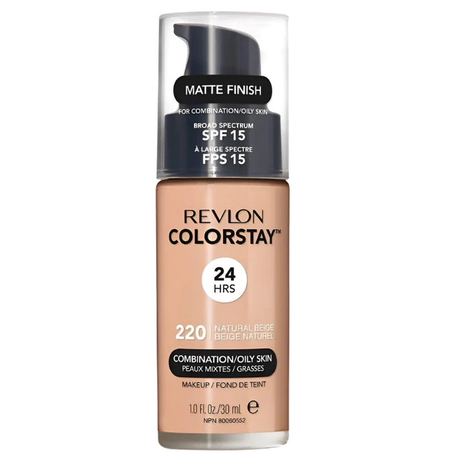 Revlon ColorStay Makeup for Combination/Oily Skin SPF15 220 Natural Beige