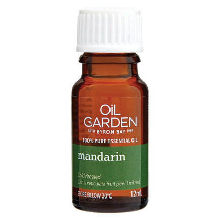Oil Garden Essential Oil Mandarin 12mL - OhYouLuckyDuck.com.au