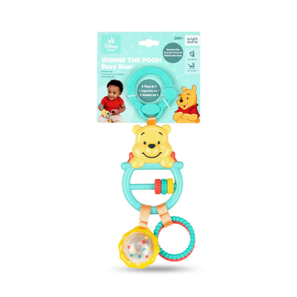 Bright Starts Disney Baby Winnie The Pooh 3 Piece Activity Toy Set