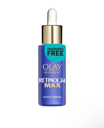 Olay Regenerist Retinol 24 Max Night Face Serum with Retinoid Complex and Niacinamide Fragrance Free 40ML