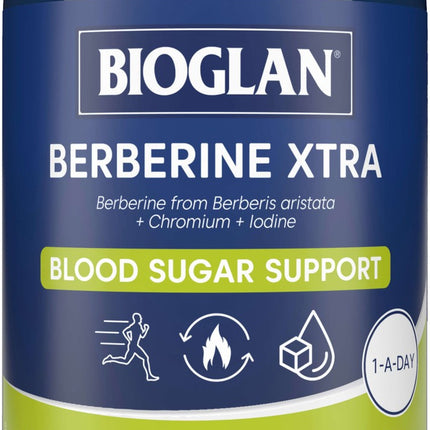 BioGlan Berberine Xtra for Blood Sugar and Metabolism Support 40 Capsules