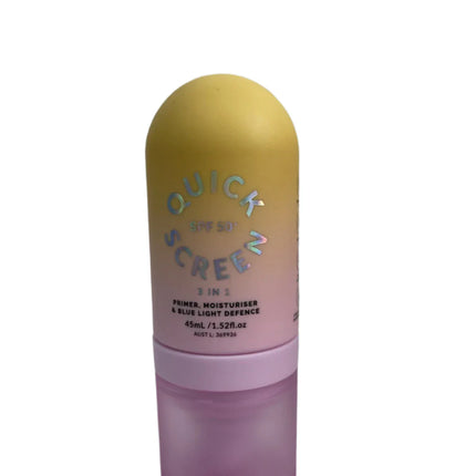 The Quick Flick Screen Primer Moisturiser SPF50 45 ML