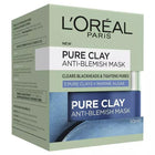 Loreal Pure Clay Mask Blue Anti-blemish 50ml - OhYouLuckyDuck.com.au