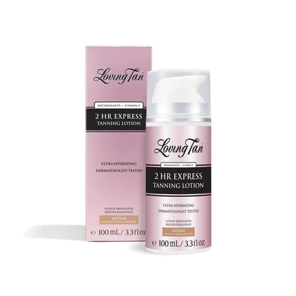 Loving Tan 2 HR Express Tanning Lotion Medium 100ml