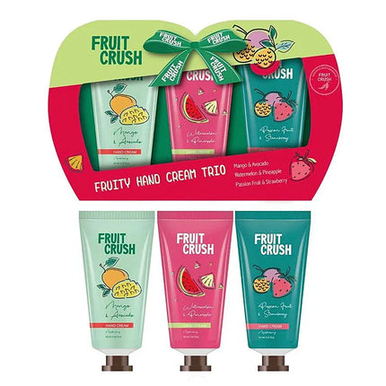 The Body Collection Fruit Crush Hand Cream Trio Gift Set 90ML