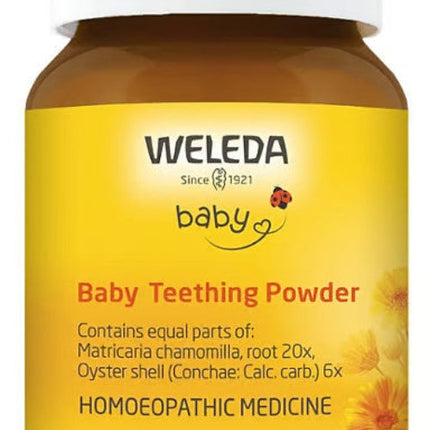 Weleda Baby Teething Powder for Natural Soothing Relief 60G