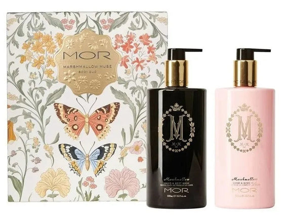 Mor Marshmello Body Duo Muse Hand and Body Wash and Milk Set 2 x 500ML