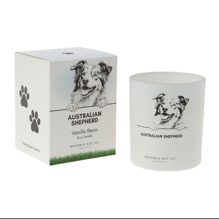 Bramble Bay Australian Shepherd Soy Pet  Candle