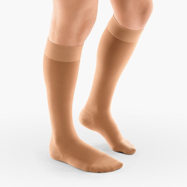 Venosan Microfiberline for Women Below Knee Highs 15 To 20MMHG Beige Small