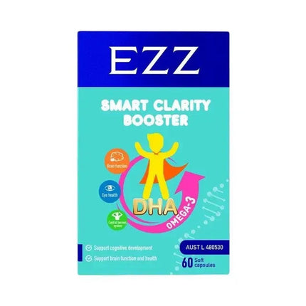 EZZ Smart Clarity Booster for Cognitive Function and Brain Health 60 Capsules
