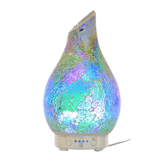 Gibson Gifts Aroma Humidifier Aromatherapy Mist Diffuser Mosaic Ocean