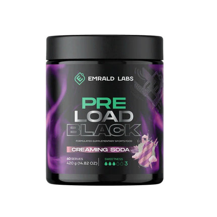 Emerald Labs Pre Load Pre Workout Creaming Soda 450G