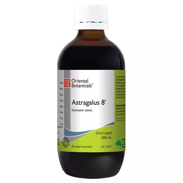 Oriental Botanicals Astragalus 8 Liquid 200mL