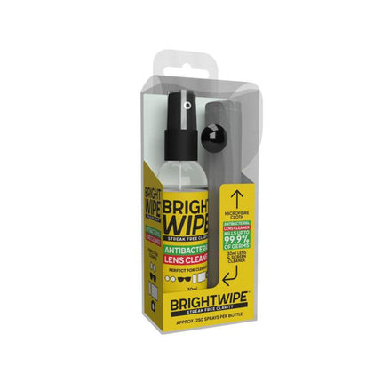 Brightwipe Antibacterial Lens Care Kit 30ML