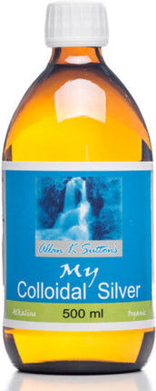 Suttons Colloidal Silver for Immune Support and General Wellbeing 500ML
