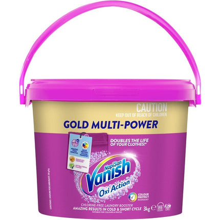 Vanish Napisan Gold Oxi Action Stain Remover Powder 3KG