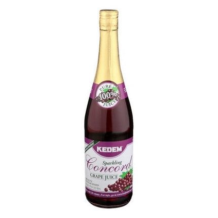 Kedem Sparkling Concord Grape Juice 750ML