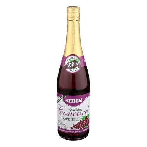 Kedem Sparkling Concord Grape Juice 750ML