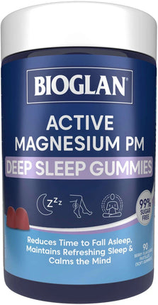 Bioglan Active Magnesium PM Deep Sleep 90 Gummies