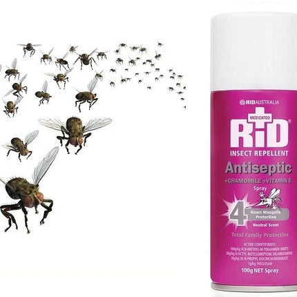 Rid Ins Repel Sunblock Spray 100g