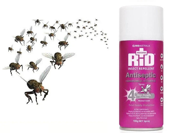 Rid Ins Repel Sunblock Spray 100g