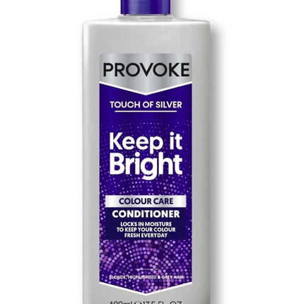Provoke Touch Of Silver Colour Care Conditioner Purple 400ML