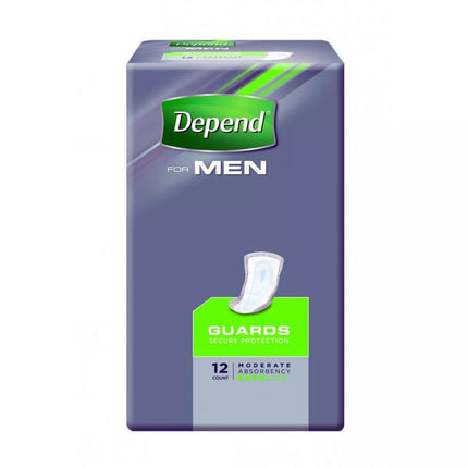 Depend Male Guards 12