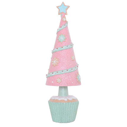 Gibson Gifts Fairy Floss Gingerbread Tree Christmas Decoration 100x100x310mm