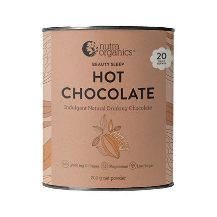 Nutra Organics Beauty Sleep Hot Chocolate Powder 200g
