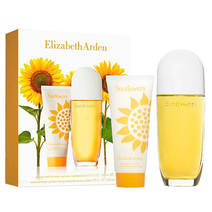 Elizabeth Arden Sunflowers 2 Piece Gift Set with Eau de Toilette 100ml and Body Lotion