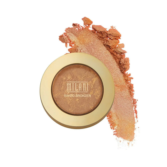 Milani Baked Bronzer Soleil Cruelty Free Shimmer Bronzing Powder