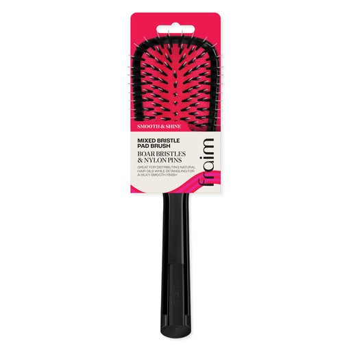 Fraim Mixed Bristle Pad Brush 1 Pack