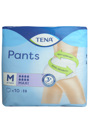Tena Pants ProSkin Maxi Incontinence Underwear Medium 10 PCS