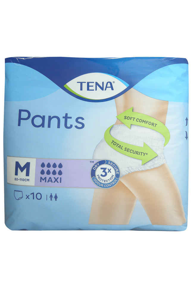 Tena Pants ProSkin Maxi Incontinence Underwear Medium 10 PCS