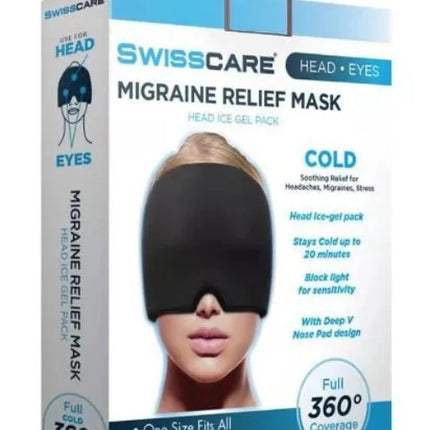 Swisscare Migraine Mask Head And Eyes Cold Pack