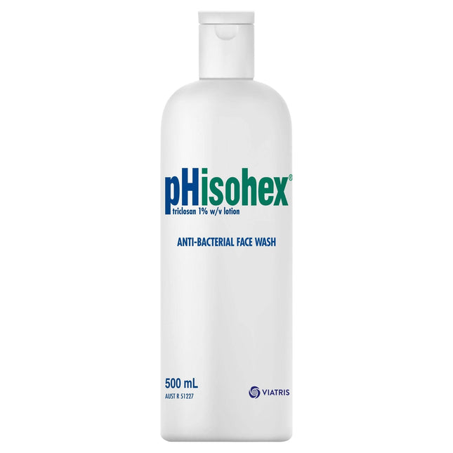 Phisohex Antibacterial Face Wash for Acne Prone Skin 500ML