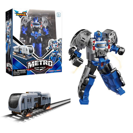 Deformation Toy Train Kids Transforming Vehicle Toy