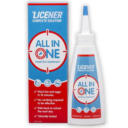 Licener Single Head Lice Treatment 100 ml - OhYouLuckyDuck.com.au