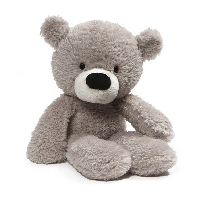 Gund Toys Fuzzy Grey Bear Plush Cuddly Companion Toy 30CM