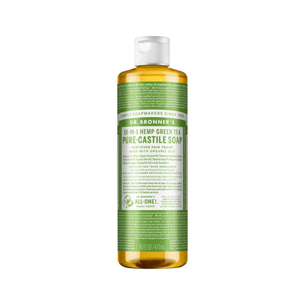 Dr Bronner Cast Soap Green Tea 473ml