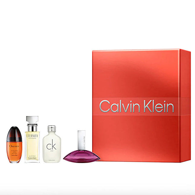 Calvin Klein Miniature Coffret Gift Set for Women 4 Piece 60ML