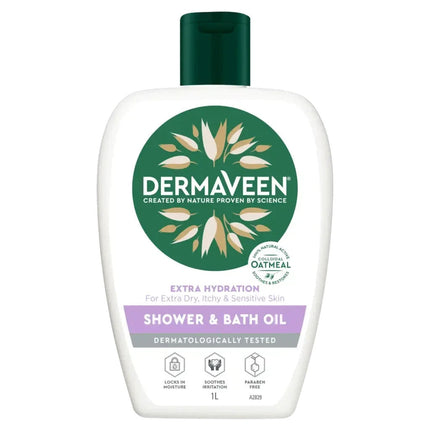 DermaVeen Shower and Bath Oil 1L