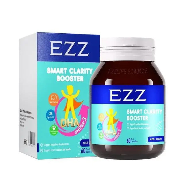 EZZ Smart Clarity Booster for Cognitive Function and Brain Health 60 Capsules