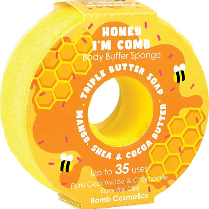 Bomb Cosmetics Body Buffer Honey I'm Comb