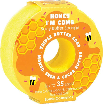 Bomb Cosmetics Body Buffer Honey I'm Comb