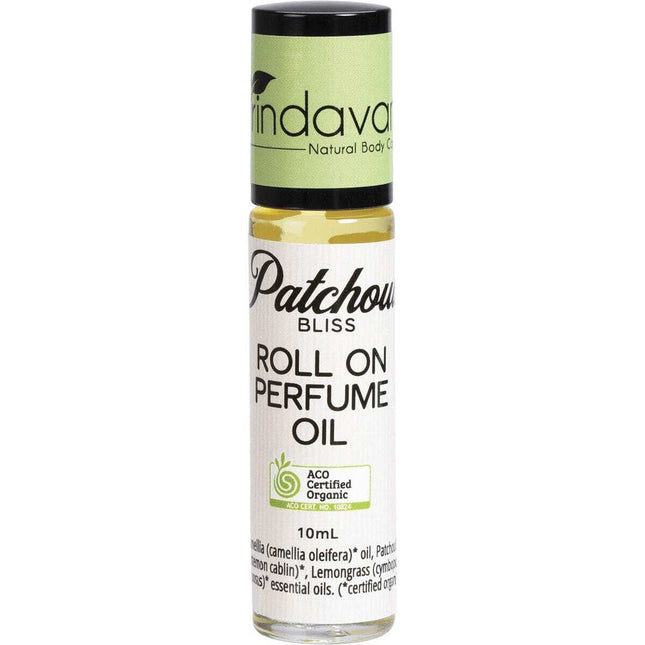 Vrindavan Perfume Oil Patchouli for Aromatherapy and Personal Scent 10ML