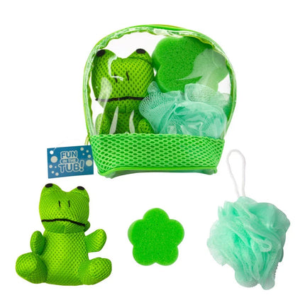 Simply for Me Bathtime Set Frog 3 Piece