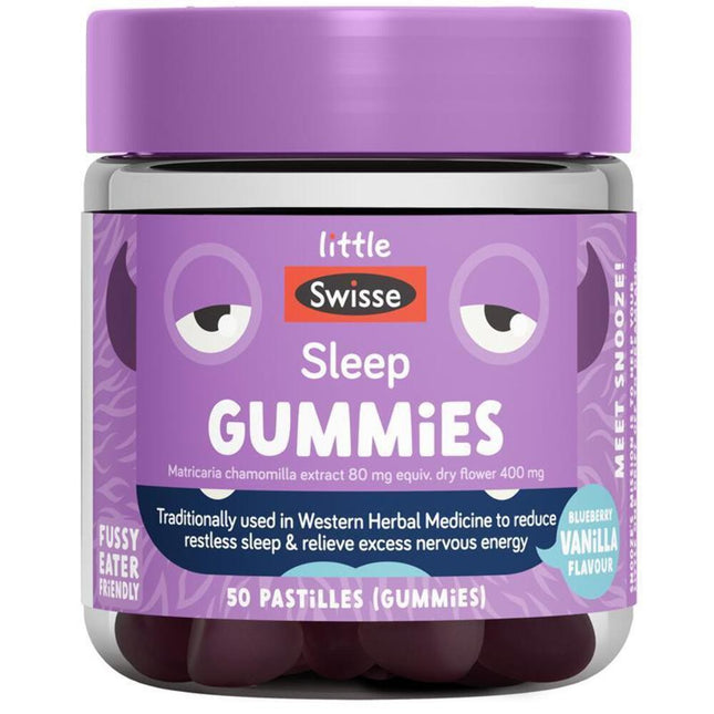Little Swisse Sleep Gummies for Kids with Chamomile and Vitamin B6 50PCS