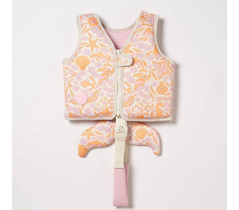 SUNNYLIFE Swim Vest for Toddlers Cherry Print 1 to 2 Years